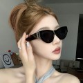 复古猫眼黑框眼镜